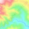 İl topographic map, elevation, terrain