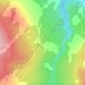 Le Cent-Ans topographic map, elevation, terrain