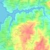 Kervengar topographic map, elevation, terrain