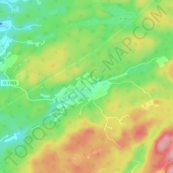 Maryd topographic map, elevation, terrain