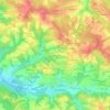 Baillargué topographic map, elevation, terrain