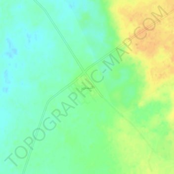 At Tasrir topographic map, elevation, terrain