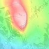 Skeikampen topographic map, elevation, terrain