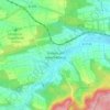 Stetten am Heuchelberg topographic map, elevation, terrain