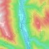 Boston Bar topographic map, elevation, terrain