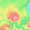 Les Hauts du Roy topographic map, elevation, terrain