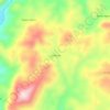 La Florida topographic map, elevation, terrain