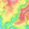 Hofen topographic map, elevation, terrain