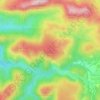 La Mole topographic map, elevation, terrain