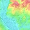 Michelmersh topographic map, elevation, terrain