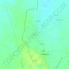 Hamadine topographic map, elevation, terrain