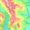 Boževce - Bozhec topographic map, elevation, terrain