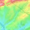 Claire topographic map, elevation, terrain