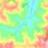 Begaljica topographic map, elevation, terrain