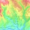 La Bonnetie topographic map, elevation, terrain