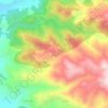Qarankul topographic map, elevation, terrain