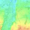 Pretzen topographic map, elevation, terrain