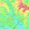 Ehlange-sur-Mess topographic map, elevation, terrain