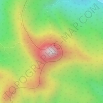 Sri Pada Foot Print topographic map, elevation, terrain