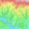 Sankt Lorenzen am Wechsel topographic map, elevation, terrain