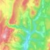 Boulinette topographic map, elevation, terrain