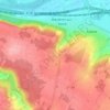 La Villeneuve topographic map, elevation, terrain
