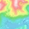 Lofoten topographic map, elevation, terrain