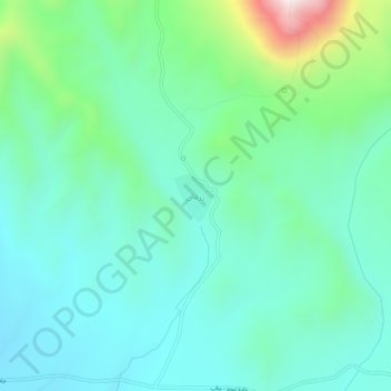 Zarghan topographic map, elevation, terrain