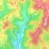 Stuben topographic map, elevation, terrain