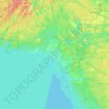 Dokis Island topographic map, elevation, terrain
