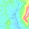 Ricaurte topographic map, elevation, terrain