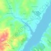 Carvalhoso topographic map, elevation, terrain