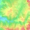 Champblanc topographic map, elevation, terrain
