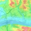 Stoneybrooke Woods topographic map, elevation, terrain