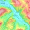 Rendeux-Bas topographic map, elevation, terrain