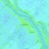 Bullenhausen topographic map, elevation, terrain