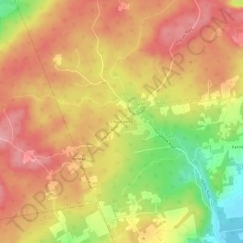 Rock Mill topographic map, elevation, terrain