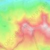 Piz Valdraus topographic map, elevation, terrain