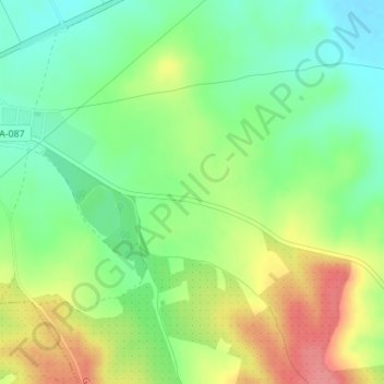 La Manchita topographic map, elevation, terrain