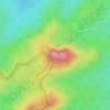 Bald Rock topographic map, elevation, terrain