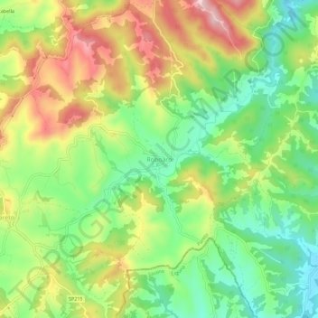 Roboaro topographic map, elevation, terrain