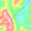 Alhashem-e Olya topographic map, elevation, terrain
