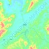 新荣镇 topographic map, elevation, terrain