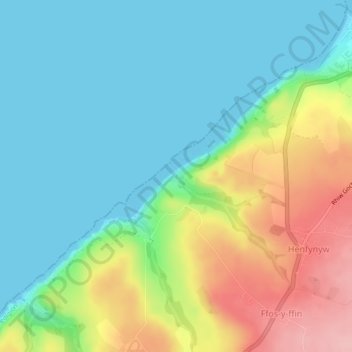 Sun Valley topographic map, elevation, terrain