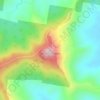 Whip Mountain topographic map, elevation, terrain