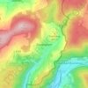 Züntersbach topographic map, elevation, terrain