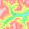 Sócota topographic map, elevation, terrain