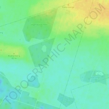 10.000 topographic map, elevation, terrain