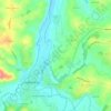 Aïcirits topographic map, elevation, terrain