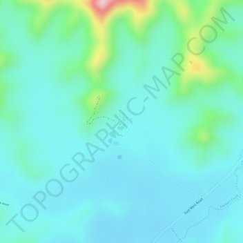 Camp Growl topographic map, elevation, terrain